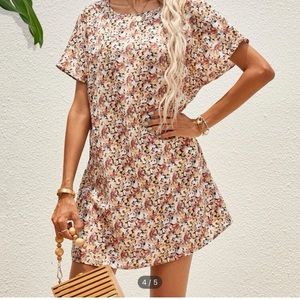 SHEIN NWOT size S Batwing Sleeve Dress